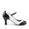 Funtasma FLAPPER-25 - Black White Pu