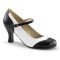 Funtasma FLAPPER-25 - Black White Pu