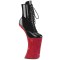 Forbidden-1020BEJ - Black Patent Red