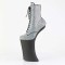 Forbidden-1020RS - Silver AB Rhinestones Black Matte