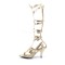 Funtasma Goddess-12 - Gold Met Snake Pu