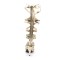 Funtasma Goddess-12 - Gold Met Snake Pu