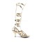 Funtasma Goddess-12 - Gold Met Snake Pu