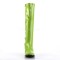 Funtasma Gogo-300 - Lime Green Stretch Patent