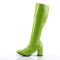 Funtasma Gogo-300 - Lime Green Stretch Patent