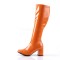 Funtasma Gogo-300 - Orange Stretch Patent