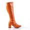 Funtasma Gogo-300 - Orange Stretch Patent
