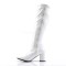 Funtasma Gogo-300 - White Stretch Patent