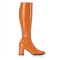 Funtasma Gogo-300 - Orange Stretch Patent