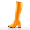 Funtasma GOGO-300UV - Neon Orange Stretch Patent