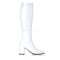 Funtasma Gogo-300 - White Stretch Pu