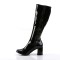 GOGO-303 - Black Stretch Patent Clear Tpu