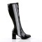 GOGO-303 - Black Stretch Patent Clear Tpu
