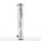 GOGO-303 - White Stretch Patent Clear Tpu