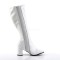 GOGO-303 - White Stretch Patent Clear Tpu