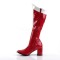 Funtasma Gogo-305 - Red-White Stretch Patent