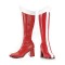 Funtasma Gogo-305 - Red-White Stretch Patent