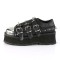 Gravedigger-03 - Black Vegan Leather  