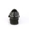 Gravedigger-03 - Black Vegan Leather  
