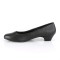 Gwen-01 - Black Faux Leather  