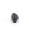 Gwen-01 - Black Faux Leather  