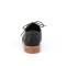 Hepburn-26 - Black Faux Leather  