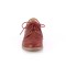 Hepburn-26 - Cherry Red Faux Leather  