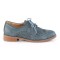 Hepburn-26 - Stone Blue Faux Leather  