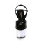 Illuminator-709 - Black Pat White Glow  