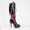 Indulge-2028 - Black Red Patent