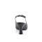 Jenna-02 - Black Faux Leather  