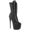 Jubilant-1048 - Black Stretch Faux Leather