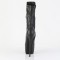 Jubilant-1048 - Black Stretch Faux Leather