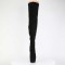 Jubilant-3007FS - Black Faux Suede