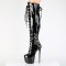 Jubilant-3012 - Black  Stretch Patent
