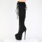 Jubilant-3012FS - Black Faux Suede