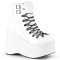Kera-21 - White Vegan Leather  
