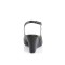 Kimberly-01SP - Black Faux Leather  