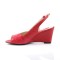 Kimberly-01SP - Red Faux Leather  