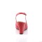 Kimberly-01SP - Red Faux Leather  