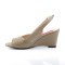 Kimberly-01SP - Taupe Faux Leather  