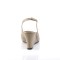 Kimberly-01SP - Taupe Faux Leather  