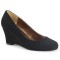 Kimberly-08 - Black Nubuck Suede  