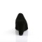 Kimberly-08 - Black Nubuck Suede  