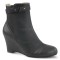 Kimberly-102 - Black Faux Leather  