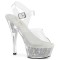Kiss-208RSI - Clear Silver AB Rhinestones