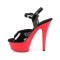 Kiss-209 - Black Pat Red  