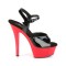 Kiss-209 - Black Pat Red  