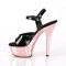 Kiss-209 - Black Pat Rose Gold Chrome  