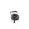 Kitten-02 - Black Faux Leather  